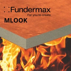 Негорючие HPL панели Fundermax Mlook для фасадов  тест