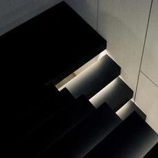 Лестничная зона из HPL Fundermax тест