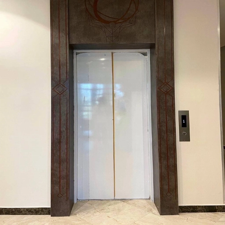 Лифтовые порталы из HPL Fundermax тест фото 4