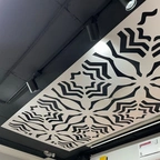 Обшивка потолка из HPL Fundermax тест миниатюра 1