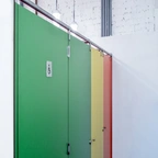 Сантехнические перегородки из HPL Fundermax для общественных и коммерч тест миниатюра 3