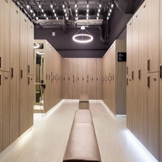 Шкафчики для раздевалок из HPL Fundermax тест