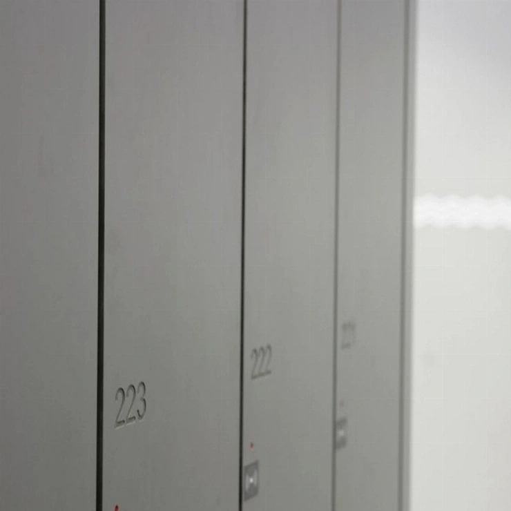 Шкафчики для раздевалок из HPL Fundermax тест фото 3