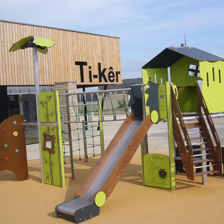 Игровые площадки из HPL для безопасных и долговечных решений тест фото 4