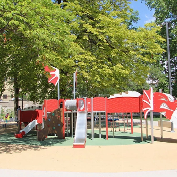 Игровые площадки из HPL для безопасных и долговечных решений тест фото 3