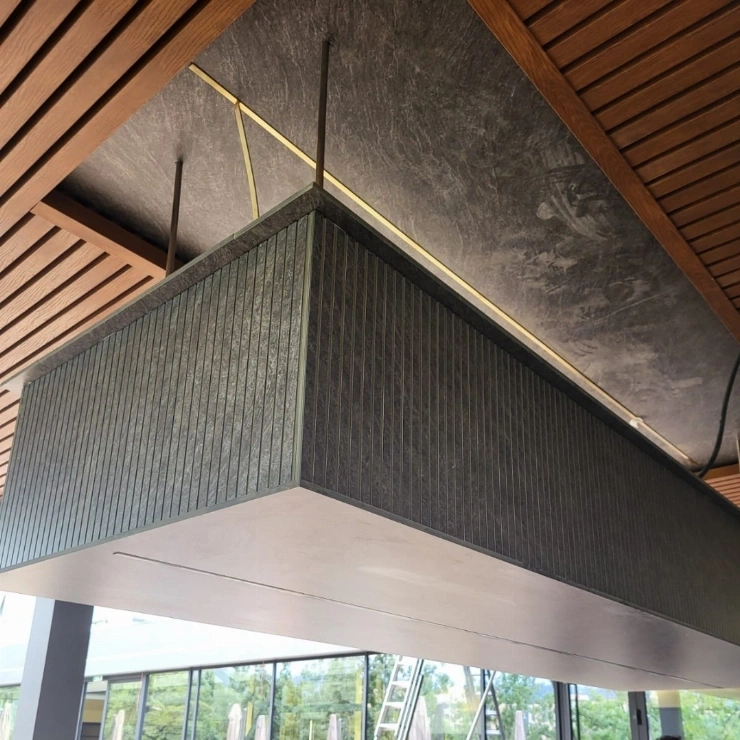 Столешницы Fundermax 0898 Porto Nero Slate IP — темный сланец тест фото 3