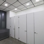 Интерьерные стеновые HPL панели Fundermax 0085 White FH 6 мм тест миниатюра 4