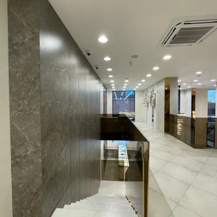 Интерьерные стеновые HPL панели Fundermax 0670 Olivine FH тест фото 3