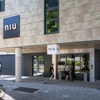 Фасадные HPL панели Fundermax 0496 Colosseum NY тест миниатюра 4