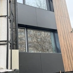 Фасадные HPL панели Fundermax 0799 Black Jack NY тест миниатюра 4